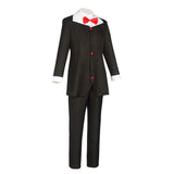 TV Hazbin Hotel Husk Black Outfit Cosplay Costume Outfits Halloween Carnival Suit