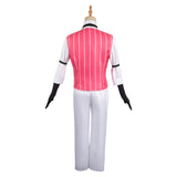 TV Hazbin Hotel Lucifer Morningstar Vest Pants Full Set Cosplay Costume Outfits Halloween Carnival Suit