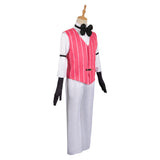 TV Hazbin Hotel Lucifer Morningstar Vest Pants Full Set Cosplay Costume Outfits Halloween Carnival Suit