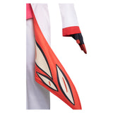 TV Hazbin Hotel Lucifer Morningstar White Combat Suit Cosplay Costume Outfits Halloween Carnival Suit