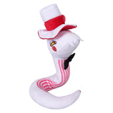 TV Hazbin Hotel Lucifer Snake Plush Toys Cartoon Soft Stuffed Dolls Mascot Birthday Xmas Gift