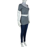 TV Hazbin Hotel Lute Women Grey Outfit Cosplay Costume Outfits Halloween Carnival Suit