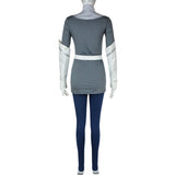 TV Hazbin Hotel Lute Women Grey Outfit Cosplay Costume Outfits Halloween Carnival Suit