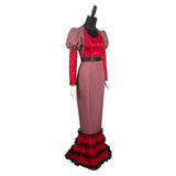 TV Hazbin Hotel Rosie Women Pink Dress Cosplay Costume Outfits Halloween Carnival Suit