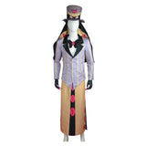 TV Hazbin Hotel Sir Pentious Brown Outfit With Hat Cosplay Costume Outfits Halloween Carnival Suit