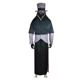 TV Hazbin Hotel Sir Pentious Brown Outfit With Hat Cosplay Costume Outfits Halloween Carnival Suit