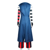 TV Hazbin Hotel Velvette Women Red Blue Outfit Cosplay Costume Outfits Halloween Carnival Suit