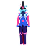 TV Helluva Boss Hazbin Hotel Asmodeus Ozzie Blue Outfit Cosplay Costume Outfits Halloween Carnival Suit