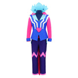 TV Helluva Boss Hazbin Hotel Asmodeus Ozzie Blue Outfit Cosplay Costume Outfits Halloween Carnival Suit