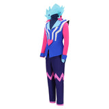 TV Helluva Boss Hazbin Hotel Asmodeus Ozzie Blue Outfit Cosplay Costume Outfits Halloween Carnival Suit