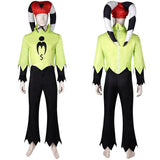 TV Helluva Boss Hazbin Hotel Fizzarolli Yellow Suit With Hat Cosplay Costume Outfits Halloween Carnival Suit