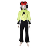 TV Helluva Boss Hazbin Hotel Fizzarolli Yellow Suit With Hat Cosplay Costume Outfits Halloween Carnival Suit