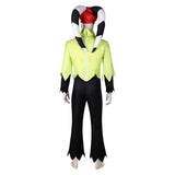 TV Helluva Boss Hazbin Hotel Fizzarolli Yellow Suit With Hat Cosplay Costume Outfits Halloween Carnival Suit