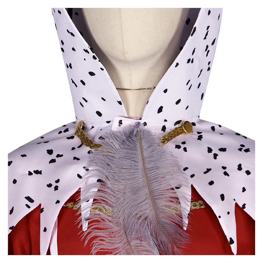 TV Helluva Boss Hazbin Hotel Stolas Red Outfit Cosplay Costume Outfits ...