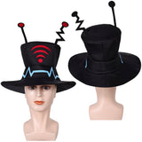 TV Helluva Boss Hazbin Hotel Vox Cosplay Hat Cap Halloween Carnival Costume Accessories