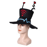 TV Helluva Boss Hazbin Hotel Vox Cosplay Hat Cap Halloween Carnival Costume Accessories