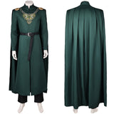 TV House of the Dragon Aegon Targaryen Green Outfit Cosplay Costume Outfits Halloween Carnival Suit