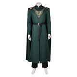 TV House of the Dragon Aegon Targaryen Green Outfit Cosplay Costume Outfits Halloween Carnival Suit