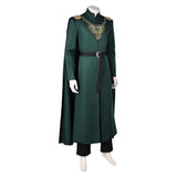 TV House of the Dragon Aegon Targaryen Green Outfit Cosplay Costume Outfits Halloween Carnival Suit