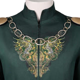 TV House of the Dragon Aegon Targaryen Green Outfit Cosplay Costume Outfits Halloween Carnival Suit