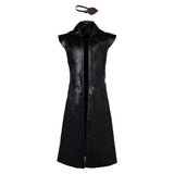 TV House of the Dragon Aemond Targaryen Black Cloak With Blindfold Cosplay Costume Outfits Halloween Carnival Suit