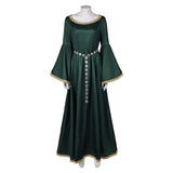 TV House of the Dragon Alicent Hightower Women Green Dress Cosplay Costume Outfits Halloween Carnival Suit