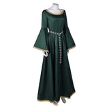 TV House of the Dragon Alicent Hightower Women Green Dress Cosplay Costume Outfits Halloween Carnival Suit