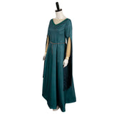 TV House of the Dragon Alicent Hightower Women Green Dress Outfits Cosplay Costume