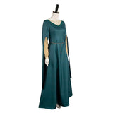 TV House of the Dragon Alicent Hightower Women Green Dress Outfits Cosplay Costume