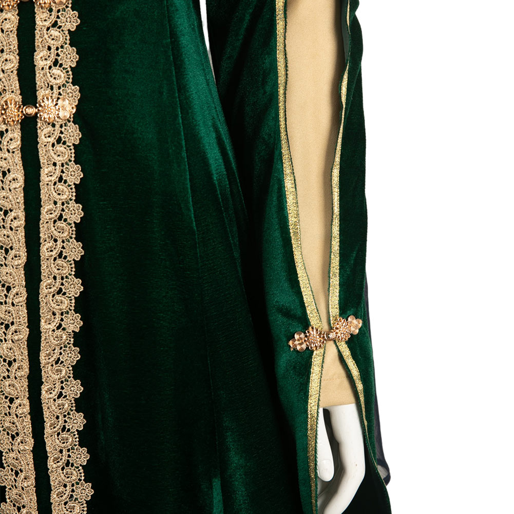 TV House of the Dragon Alicent Hightower Women Green Dress With Veil C TrendsinCosplay TV House of the Dragon Alicent Hightower Women Green Dress With Veil C TrendsinCosplay
