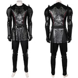 TV House of the Dragon Daemon Targaryen Black Leather Outfit Cosplay Costume Outfits Halloween Carnival Suit