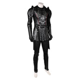 TV House of the Dragon Daemon Targaryen Black Leather Outfit Cosplay Costume Outfits Halloween Carnival Suit