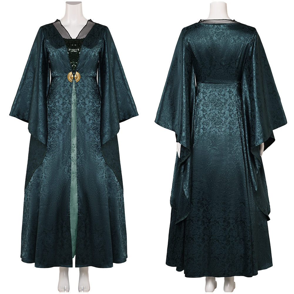 TV House of the Dragon Helaena Targaryen Women Green Dress Cosplay Cos TrendsinCosplay TV House of the Dragon Helaena Targaryen Women Green Dress Cosplay Cos TrendsinCosplay