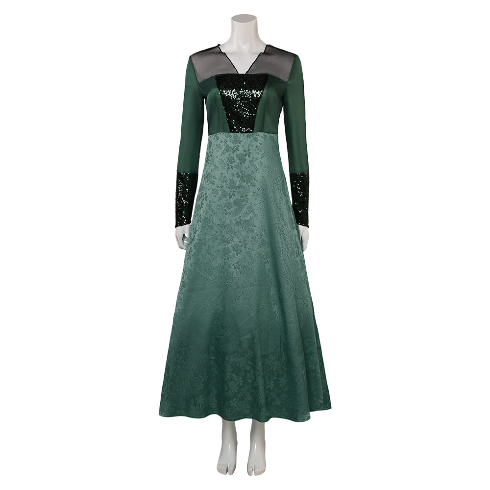 TV House of the Dragon Helaena Targaryen Women Green Dress Cosplay Cos TrendsinCosplay TV House of the Dragon Helaena Targaryen Women Green Dress Cosplay Cos TrendsinCosplay