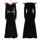 TV House of the Dragon Rhaenys Targaryen Women Black Dress Cosplay Costume Outfits Halloween Carnival Suit