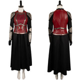 TV House of the Dragon Rhaenys Targaryen Women Red Outfit Cosplay Costume Outfits Halloween Carnival Suit