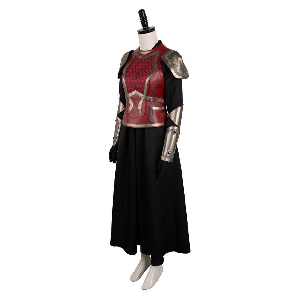 TV House Of The Dragon Rhaenys Targaryen Women Red Outfit Cosplay Cost tv-house-of-the-dragon-rhaenys-targaryen-women-red-outfit-cosplay-cost