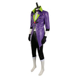 TV Suicide Squad Isekai 2024 Joker Purple Leather Outfit Cosplay Costume Outfits Halloween Carnival Suit