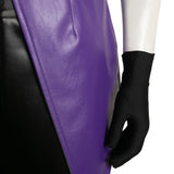 TV Suicide Squad Isekai 2024 Joker Purple Leather Outfit Cosplay Costume Outfits Halloween Carnival Suit