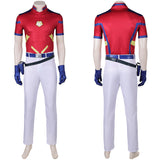 TV Suicide Squad Isekai 2024 Peacemaker Red Outfit Cosplay Costume Outfits Halloween Carnival Suit