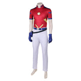 TV Suicide Squad Isekai 2024 Peacemaker Red Outfit Cosplay Costume Outfits Halloween Carnival Suit