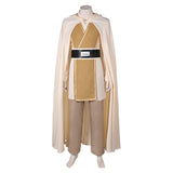 TV The Acolyte Sol Brown Outfit With Cloak Cosplay Costume Outfits Halloween Carnival Suit