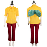 TV The Fairly OddParents 2024 Wanda Women Yellow Outfit Cosplay Costume Outfits Halloween Carnival Suit