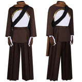 Undertale Sans Brown Outfit Cosplay Costume Outfit Halloween Carnival Suit
