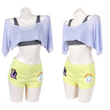 Uta Cosplay Top Shorts Vest Women Cosplay Costume Outfit Halloween Carnival Suit