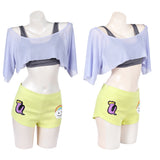Uta Cosplay Top Shorts Vest Women Cosplay Costume Outfit Halloween Carnival Suit