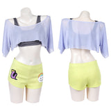 Uta Cosplay Top Shorts Vest Women Cosplay Costume Outfit Halloween Carnival Suit