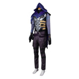 Valorant Omen Purple Top Pants Full Set Cosplay Costume Outfits Halloween Carnival Suit