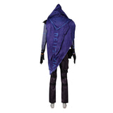 Valorant Omen Purple Top Pants Full Set Cosplay Costume Outfits Halloween Carnival Suit