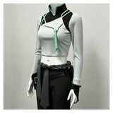 VALORANT Sage Women White Crop Top Cosplay Costume Outfit Halloween Carnival Suit